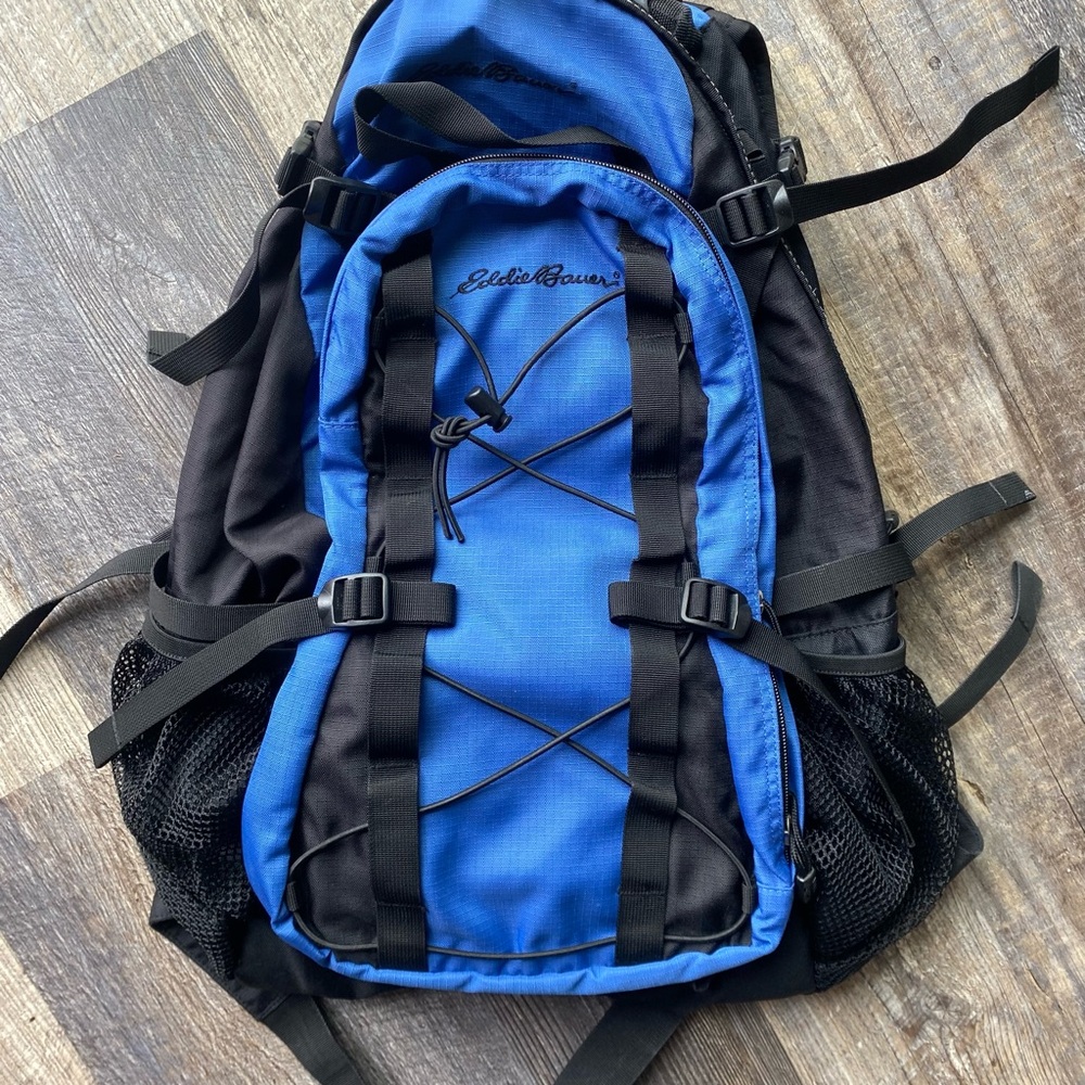 Vintage Eddie bauer Backpack Durable Outdoor with Camelbak